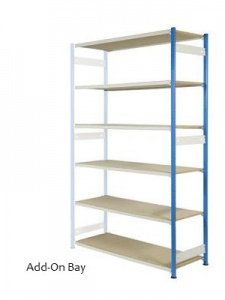 H2135mm Trimline Shelving Bay With Chipboard Decks