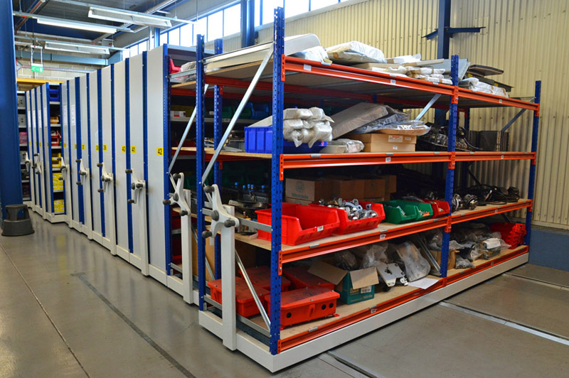 Roller Racking For Heavy Duty Storage Applications